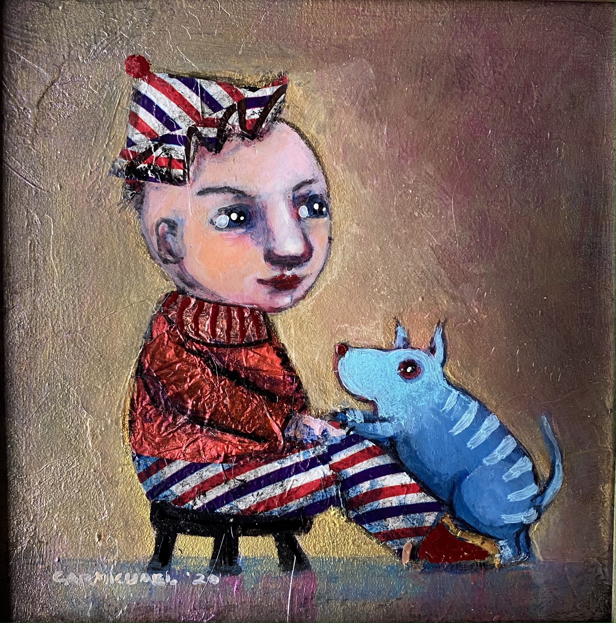 Boy with a Dog